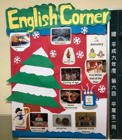 English Board (Winter Theme)