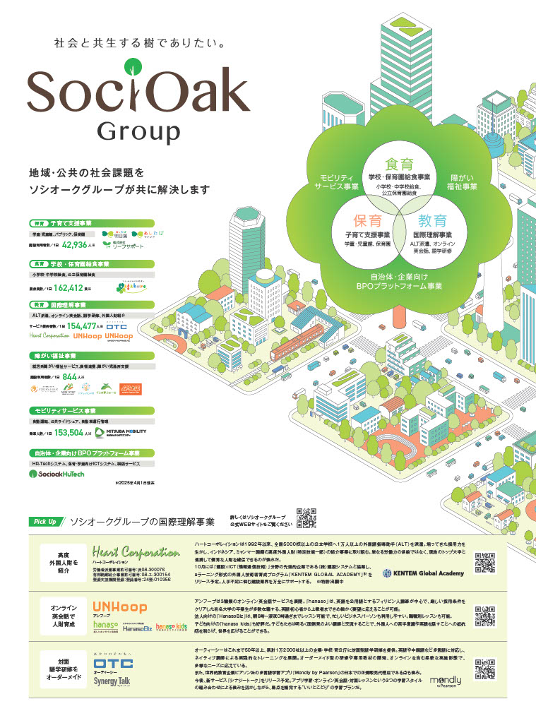 ソシオークグループ新聞広告